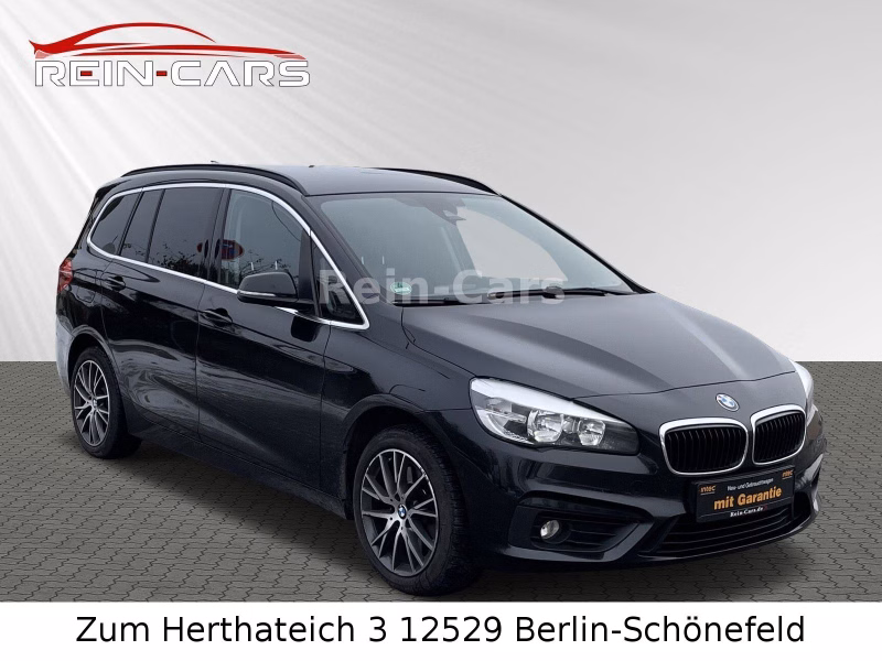 BMW 220i Gran Tourer 7 SITZER PDC TEMP SHZ LEDER HIF