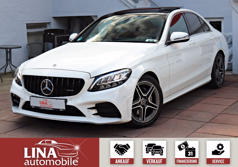 Mercedes-Benz C 200 d AMG Exclus. PANO WIDESCREEN Kamer Memory