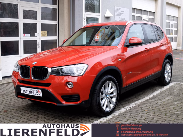 BMW X3 xDrive20i Advantage Automatik Navi aus 1.Hand 13 Tkm - фото 1
