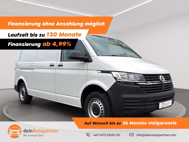 Volkswagen T6.1 Transporter Double Grid FWD /KLIMA/AHK/PDC/DAB
