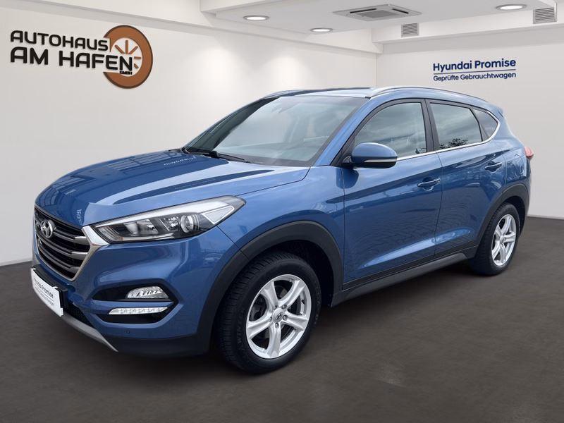 Hyundai TUCSON Style 4WD 8-fach Leder AHK