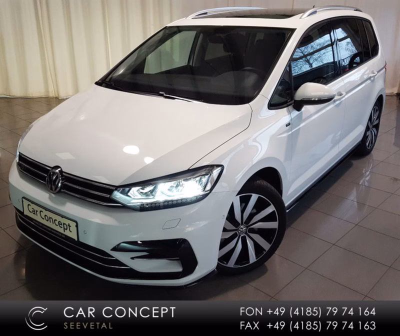 Volkswagen Touran 1.4 TSI DSG LED PANO 7SITZE KAMERA R-LINE
