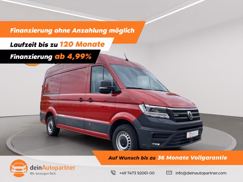 Volkswagen e-Crafter Kasten MR Hochdach NAVI/LED/RFK/PDC/TEMPOMAT
