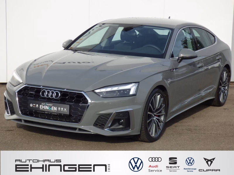 Audi A5 Sportback S Line 45 TFSI quattro AHK Leder Matrix B&O