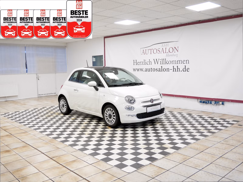 Fiat 500 Lounge  2Vorb Servicege Panorama UConnect PDC