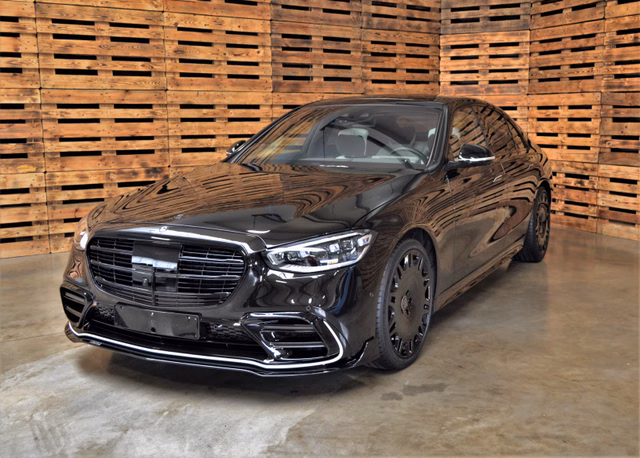 Mercedes-Benz S 580 4Matic BRABUS AMG Black/White BURMESTER 3D, 360°, DIGITAL, MBUX Авто с пробегом купить | Первая регистрация 09/2021 | Цена 195.000 €