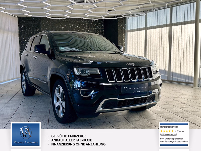 Jeep Grand Cherokee 3.0 CRD Overland Scheckheft Unfallfrei Panoramadach Rückfahrkamera