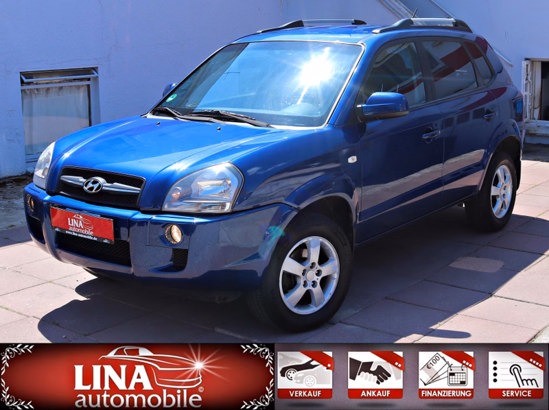 Hyundai TUCSON 2.HAND AHK KLIMA Servo Allwetterreifen