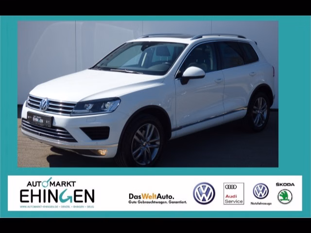 Volkswagen Touareg V6 4Motion Panorama Area Luft Navi Sthz AHK Xenon