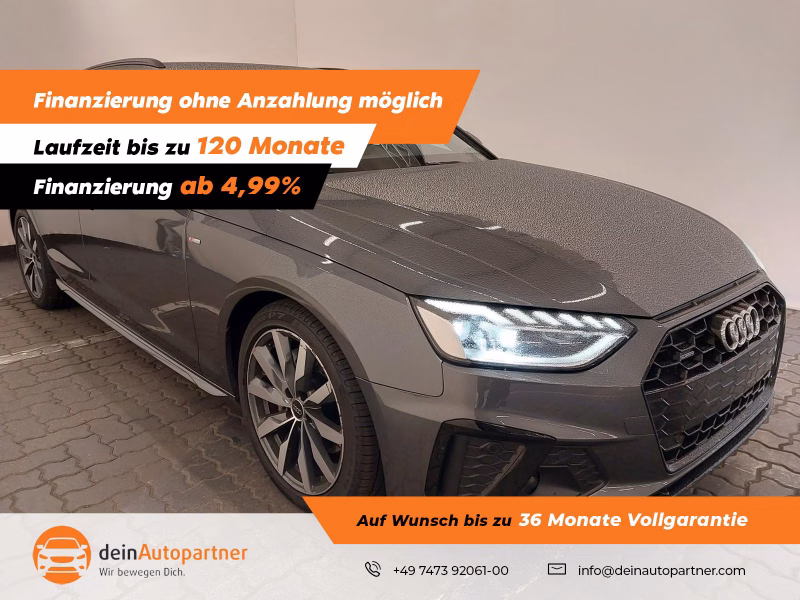 Audi A4 Avant 40 TFSI quattro S line NAVI/LED/AHK/VIRTUAL COCKPIT