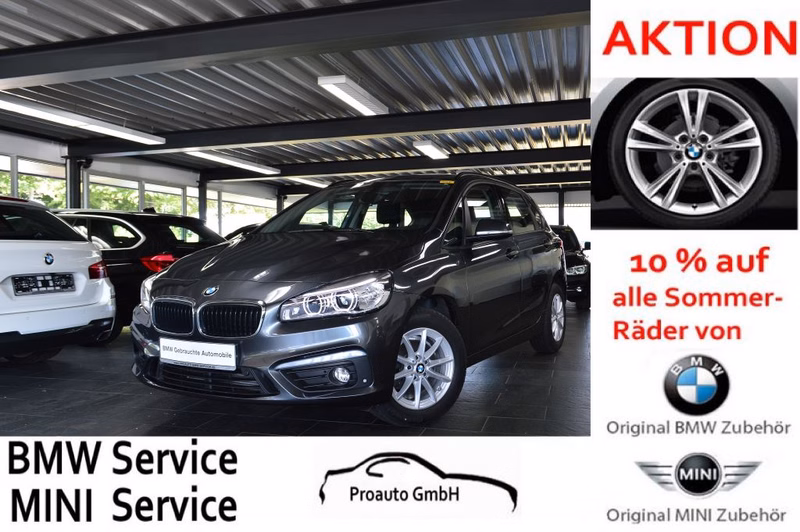 BMW 218d Active Tourer Aut Advantage NAVIPLUS/HUD/LED