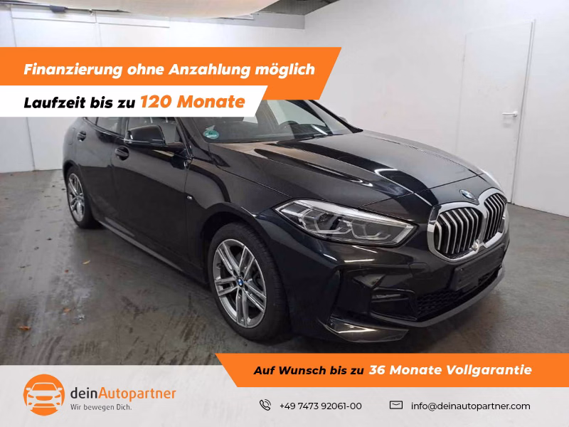 BMW 118 i M Sport AHK Pano Dach Leder LED UVP 42.100€