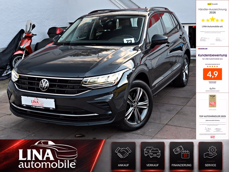 Volkswagen Tiguan 2.0 TDI Life 4M 1Hd StandHz VIRTUAL Kamer ACC AHK