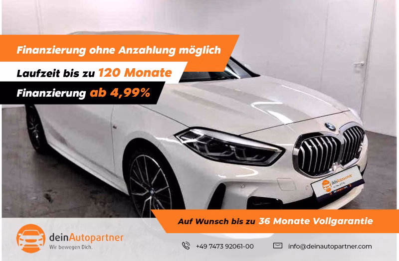 BMW 118i M Sport Leder Navi Busin.Pak. LED