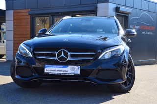 Mercedes-Benz C 220 d T 9G-TRONIC Avantgarde LED | 8-fach | AHK | SH | Eu6 Used vehicle for sale | First registration 08/2017 | Price 22.750 €