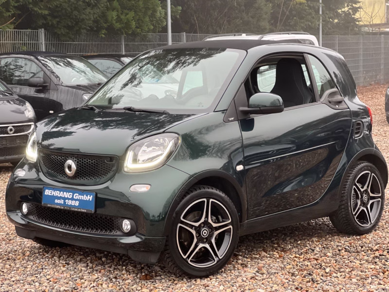 Smart ForTwo*BRITISH RACING GREEN*PRIME*LEDER*90PS*PDC