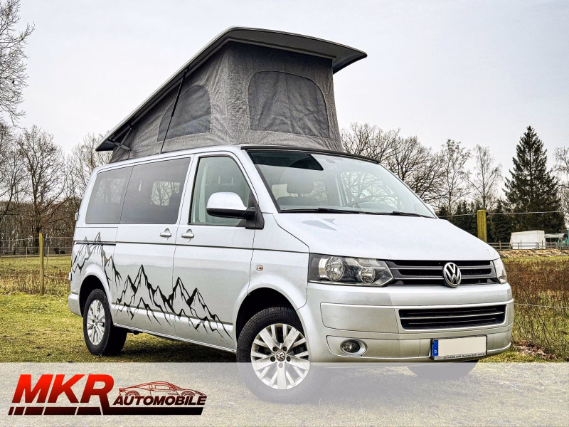Volkswagen T5 Transporter 140PS DSG Camper Aufstelldach Küche Tempomat