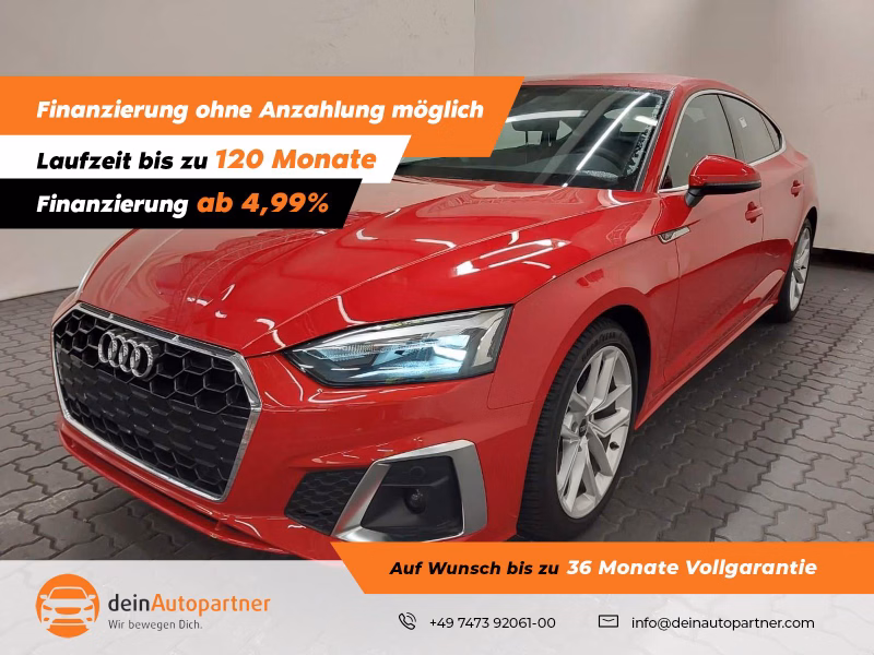 Audi A5 Sportback 40 g-tron S line LED Navi RFK
