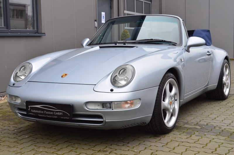 Porsche 911 / 993 Carrera Cabriolet /  Dt.-Fzg TOP Zustand SH