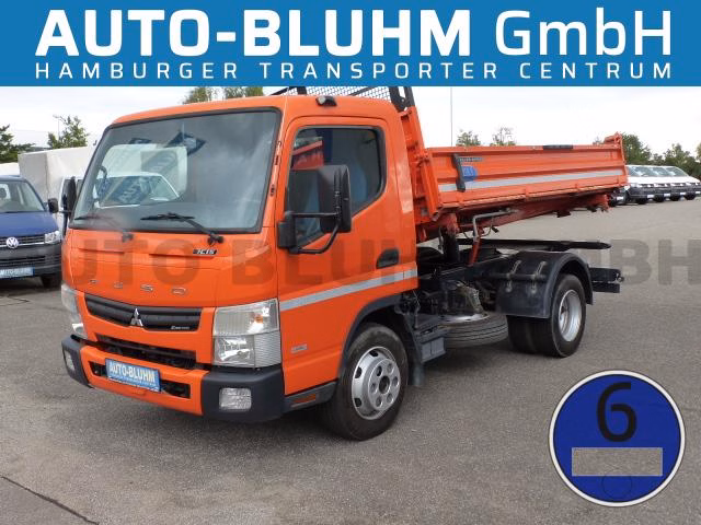 Mitsubishi Fuso Canter 7C15 3-Seiten-Meiller-Kipper + 2x AHK
