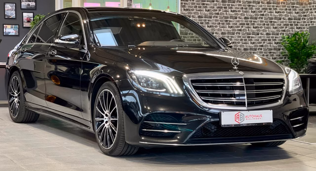 Mercedes-Benz S 560 4MATIC L AMG Chauffeur |CARBON|360 |HIGHCLASS FOND|VOLL Gebrauchtwagen Kaufen | EZ 10/2017 | Preis 60.900 €