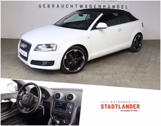 Audi A3 Cabriolet 2.0 TDI Ambition S-Line LEDER+NAVI