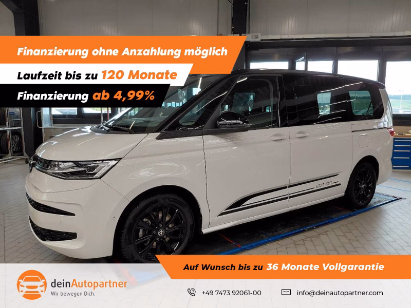 Volkswagen T7 Multivan Edition LÜ Lang EASY OPEN LED/AHK/HUD/ACC/VIRTUAL COCKPIT