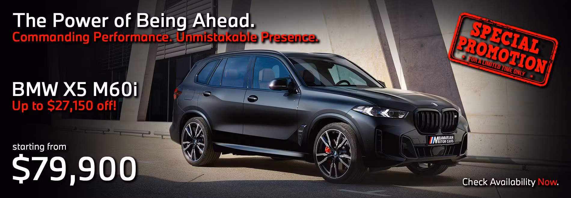 BMW Military Sales | Bavarian Motor Cars | Special Offer | BMW Sale | BMW X5 M60i