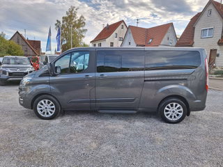 Ford Tourneo Custom 320 L2 9-Sitzer AHK Klima V+H TÜV+Zahnriemen NEU - bilder 4