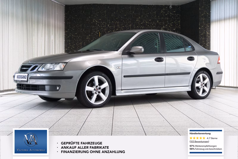 Saab 9-3 1.8i Vector Sport-Limousine Klima Leder Alu HU neu