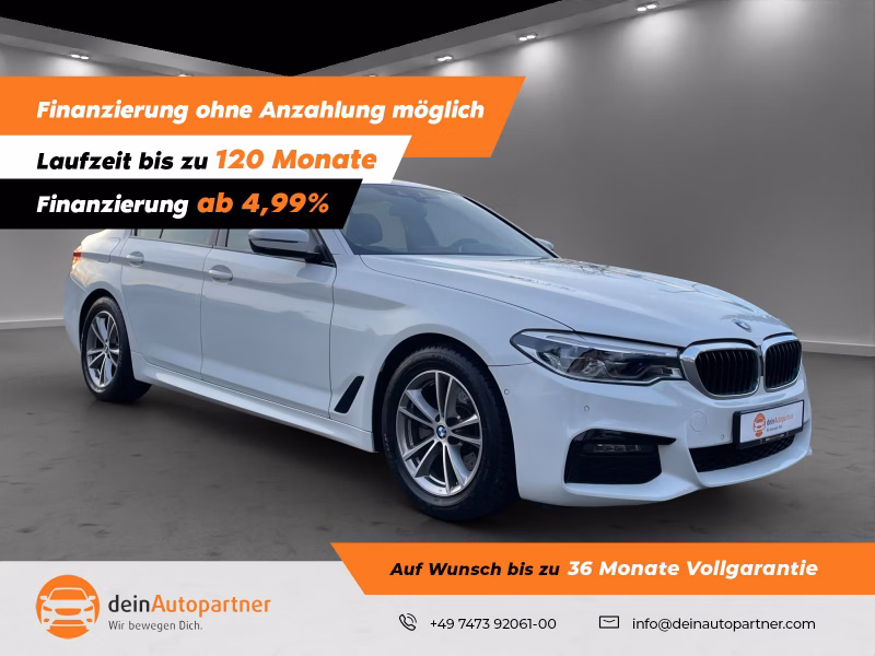 BMW 520 d Efficient Dynamics M Sport HUD/LEDER/NAVI/RFK