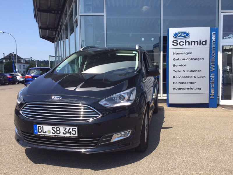Ford Grand C-Max Titanium + Xenon + KeyFree + elektrische Heckklappe