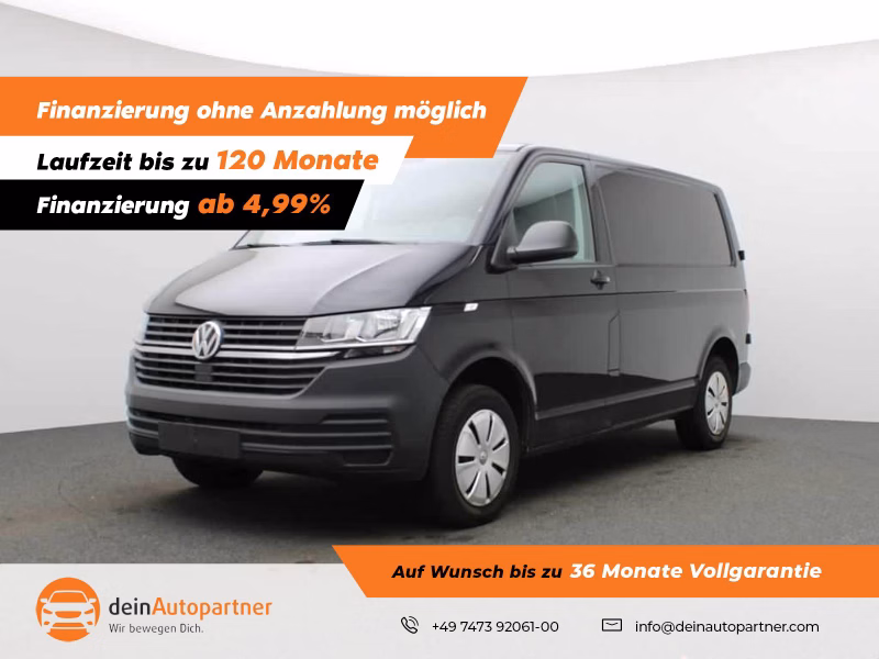 Volkswagen T6.1 Transporter 2.0 TDI Kasten Klima Shz AHK