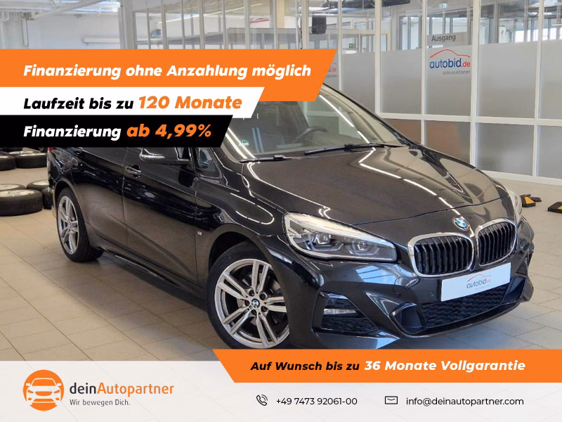 BMW 218i GT M Sport 7 Sitzer Leder Navi Hifi Busin.Pak