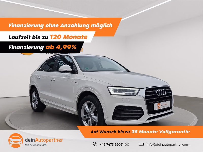 Audi Q3 1.4 TFSI S Line Sitzheizung LED Komfort Paket