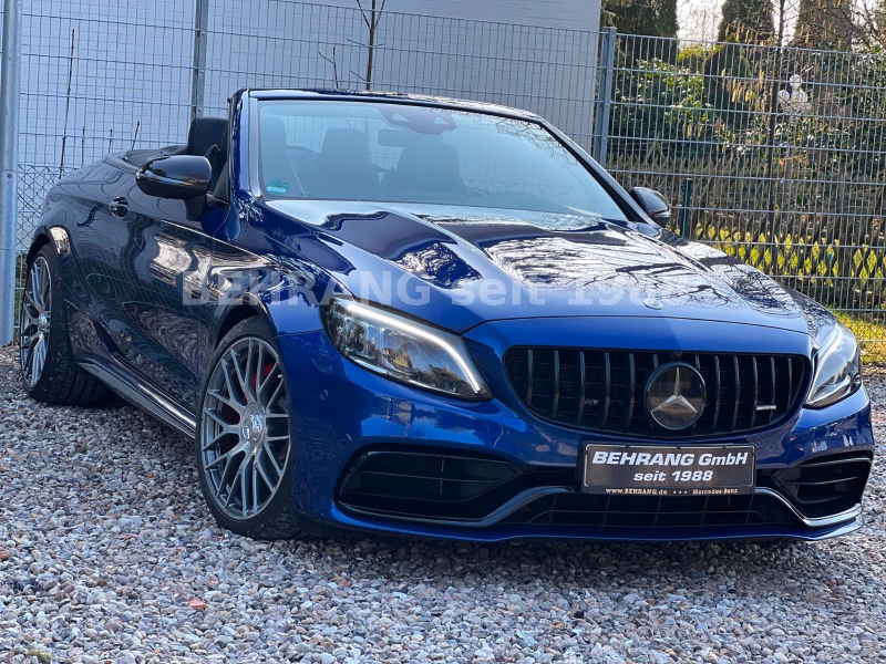 Mercedes-Benz C 63 AMG C63S CABRIO DISTRO 360KAM HEAD-UP WIDESCREEN