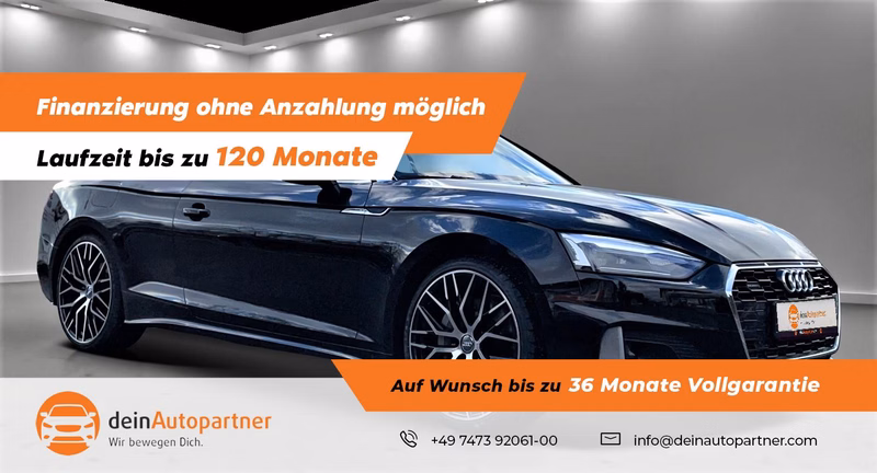 Audi A5 Cabriolet 45 TFSI quattro Leder LED MMI pl. Rfk