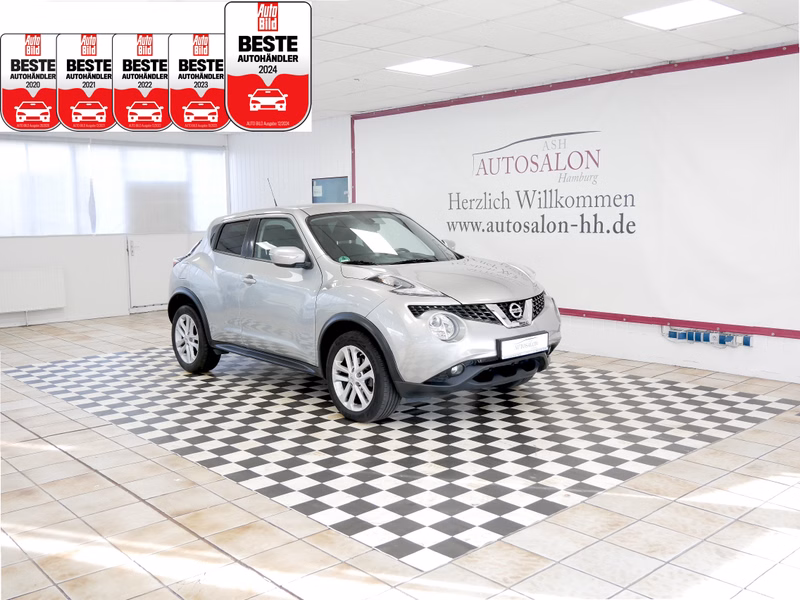Nissan Juke Acenta  Navi Kamera LM-Felgen MFL Klimaauto.