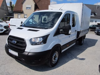 Ford Transit Pritsche 350 L3 Doppelkabine Plane AHK Klima - foto 1