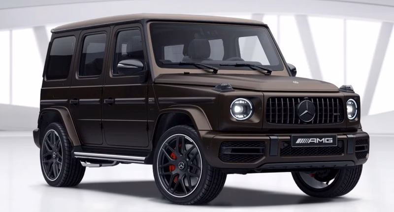 Mercedes-Benz G63 AMG Superior Night-Paket II Rear Entertainm