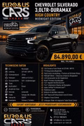 Daumennagel 1 - Chevrolet High Country 3,0ltr Duramax Diesel MJ 2026 Night