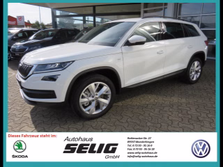 Skoda Kodiaq Soleil 2.0 TSI 140 KW 7-Gang DSG 4x4, Standheizung, LED, Columbus,Leder