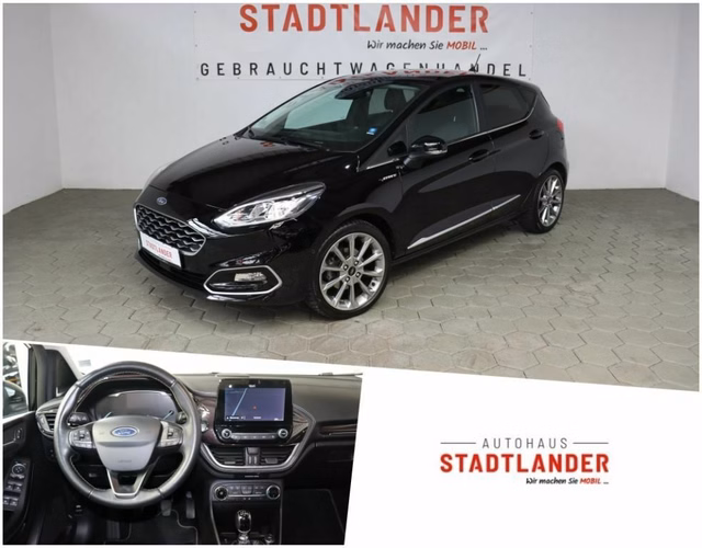 Ford Fiesta 1.0 EcoBoost VIGNALE Teilleder Navi Pano Gebrauchtwagen Kaufen | EZ 05/2019 | Preis 15.990 €