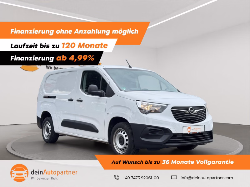 Opel Combo Cargo XL 1.5 CDTI Edition KLIMA/PDC/TEMPOMAT