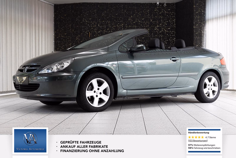 Peugeot 307 CC Cabrio-Coupe Leder Klimaaut