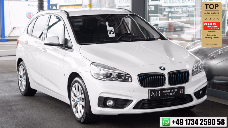 BMW 225 XE IPERFORMANCE NAVI PDC SHZ TEMPOMAT TÜVNEU