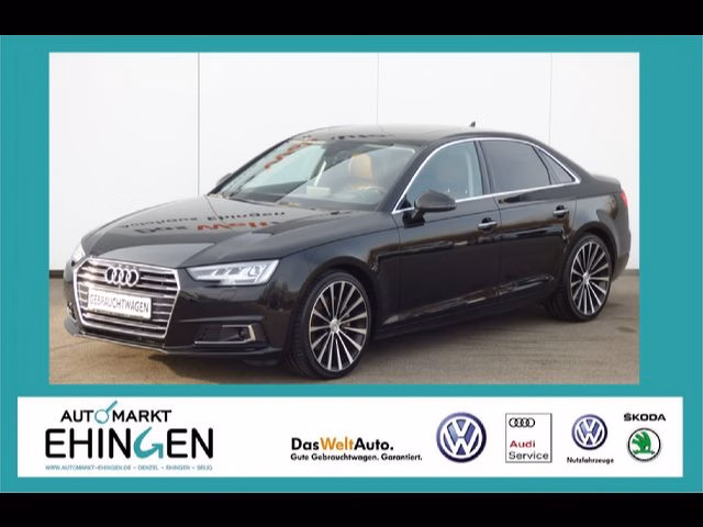 Audi A4 Lim. 2.0 TDI S tronic design Navi LED Leder Schiebedach B&O