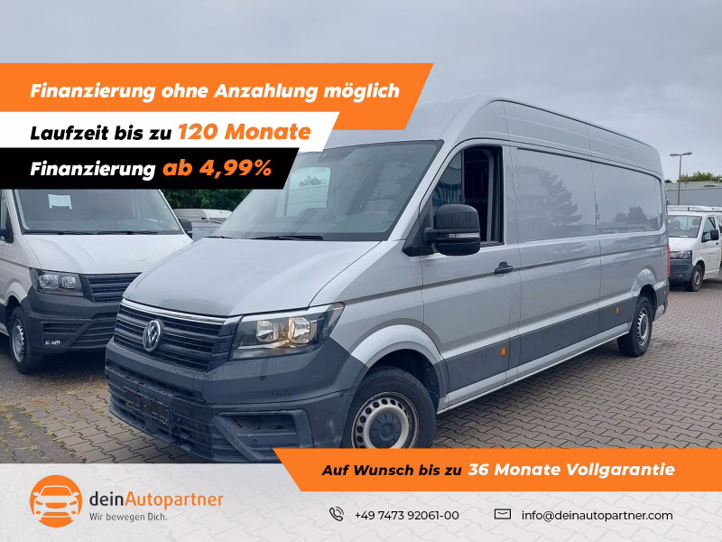 Volkswagen Crafter Kasten 35 TDI lang Hochdach Navi Rfk