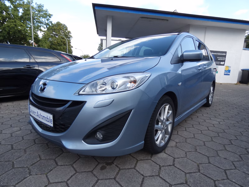 Mazda 5 Sports-Line 7 Sitzer Leder Xenon Klima AHK