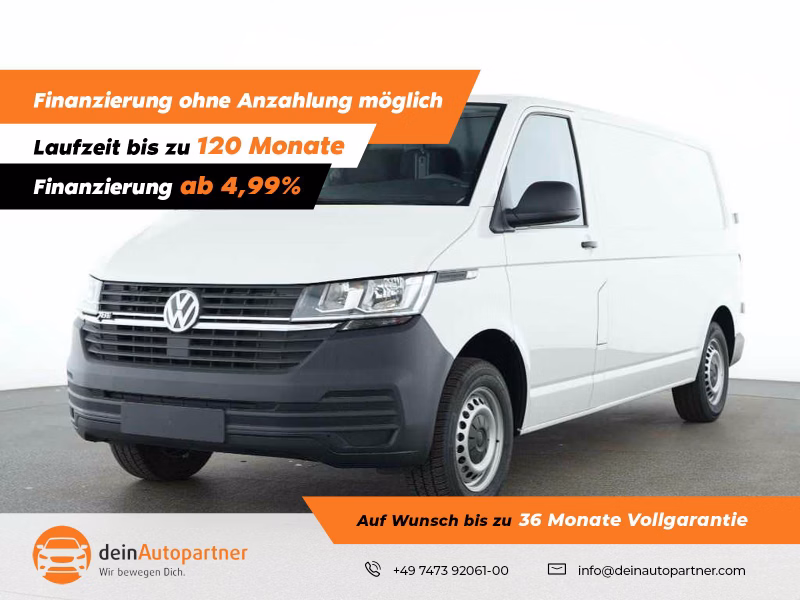 Volkswagen T6.1 Transporter ABT e-Kasten DSG AHK KLIMA/PDC/FLÜGELTÜREN